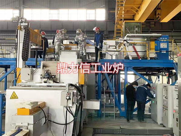 鋁鋰合金半連續(xù)鑄造生產線